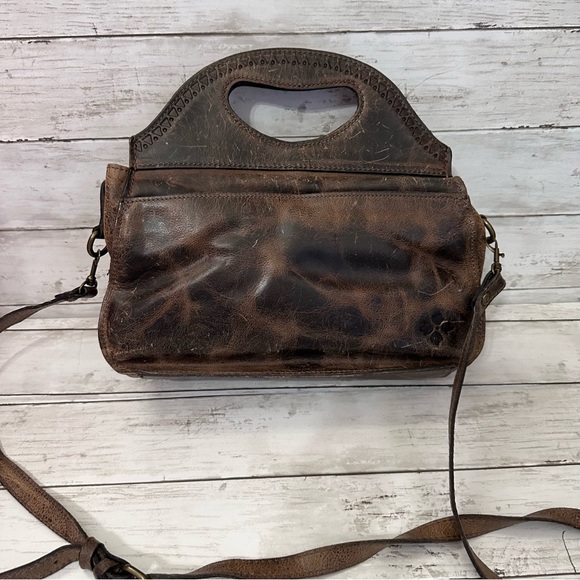 PATRICIA NASH Beaumont Artesian Tooled Leather Crossbody Bag Handbag - Picture 7 of 13